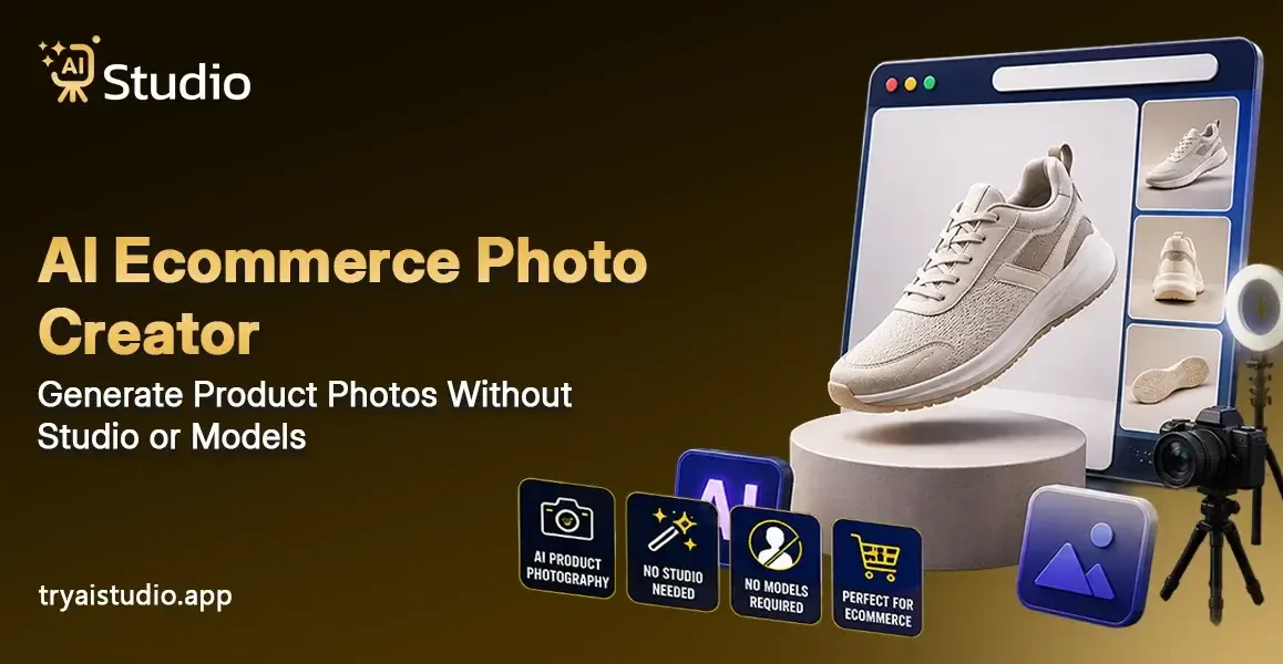 AI Ecommerce Photo Creator: Generate Product Photos Without Studio or Models