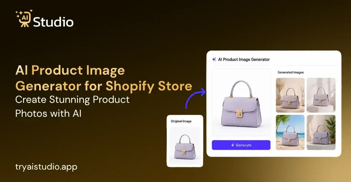 AI Product Image Generator for Shopify Store: Create Stunning Product Photos with AI