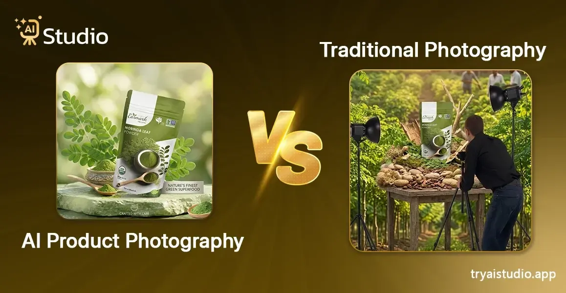 AI Product Photography vs Traditional Photography: Which Is Better for E-commerce?