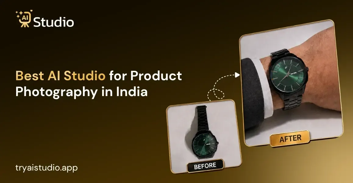 Best AI Studio for Product Photography in India (2026 Guide)