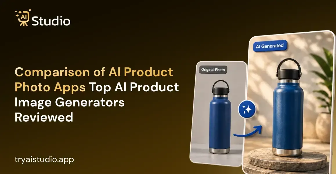 Comparison of AI Product Photo Apps: Top AI Product Image Generators Reviewed