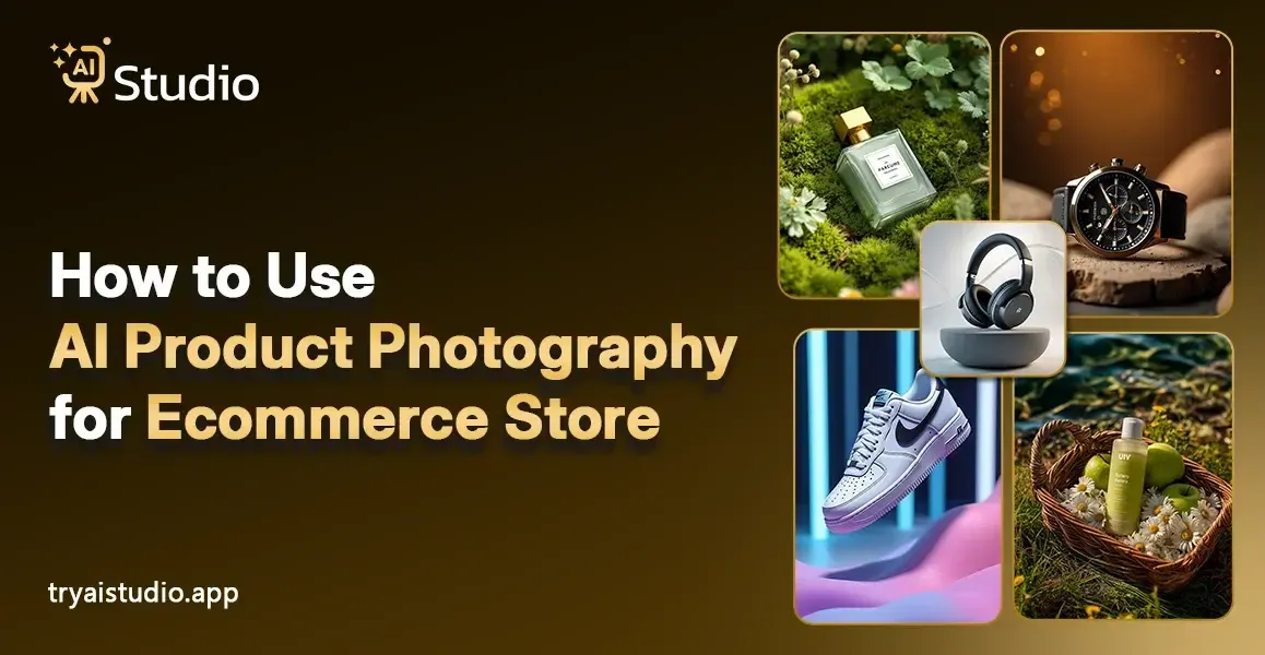 How to Use AI Product Photography for Ecommerce Store (Step-by-Step)