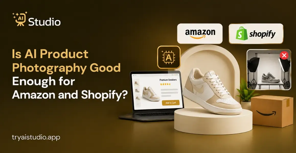 Is AI Product Photography Good Enough for Amazon and Shopify?
