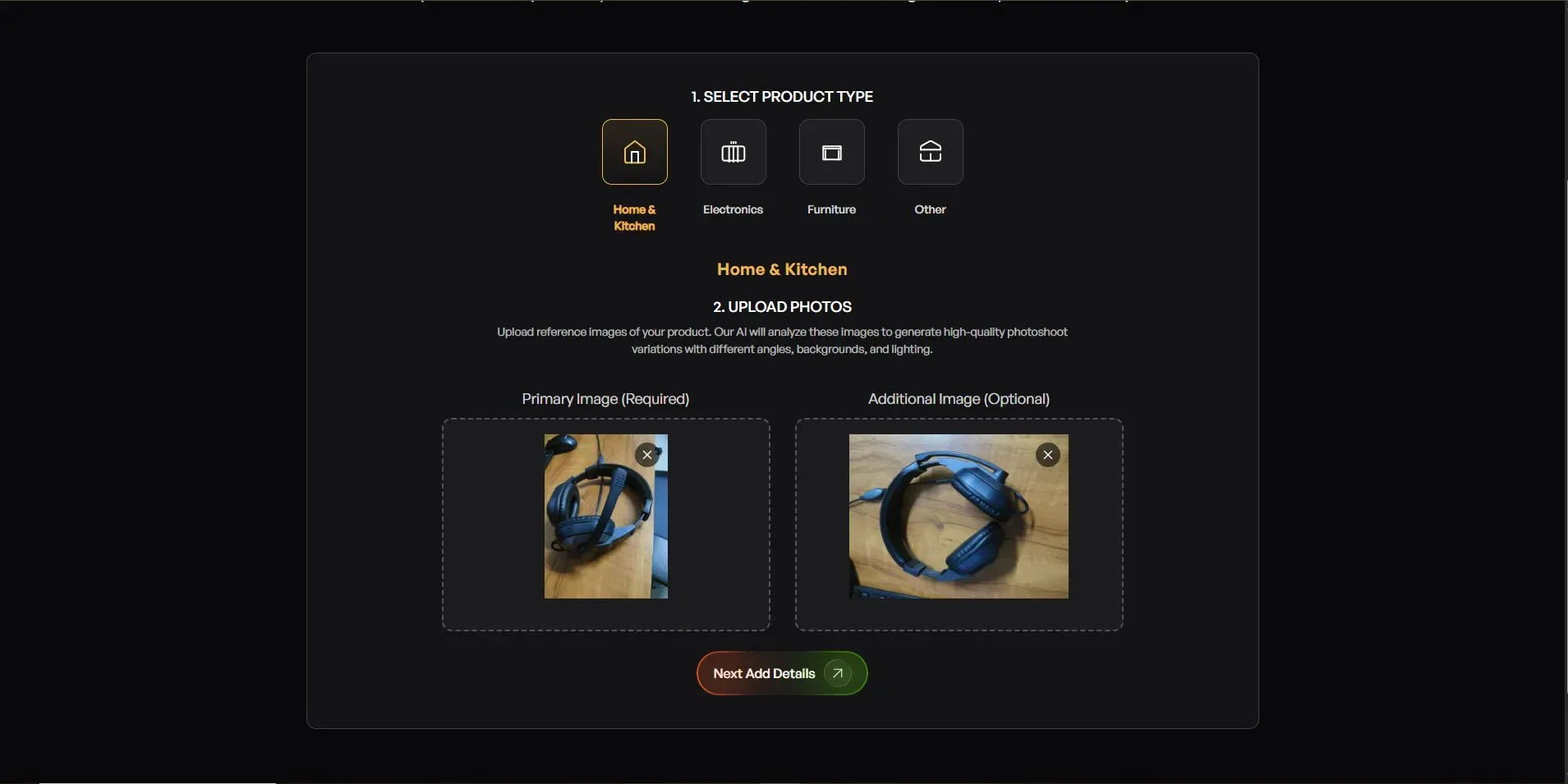 headphone upload